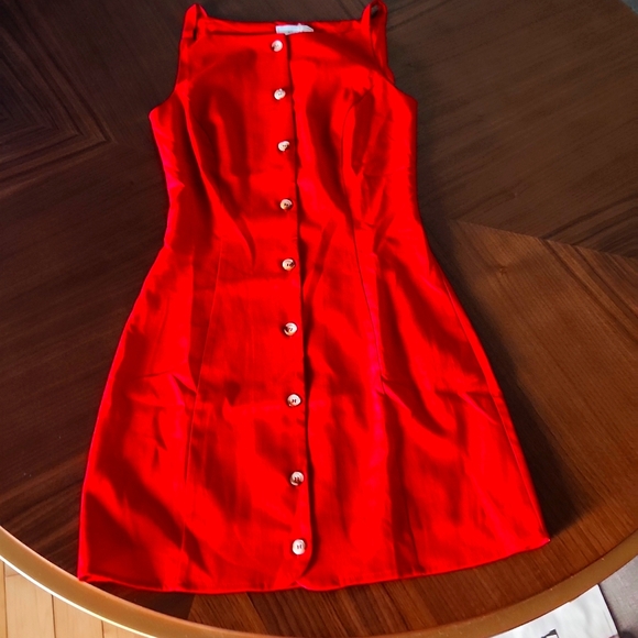 RIHOAS Square Neck Mini Dress - Picture 2 of 3